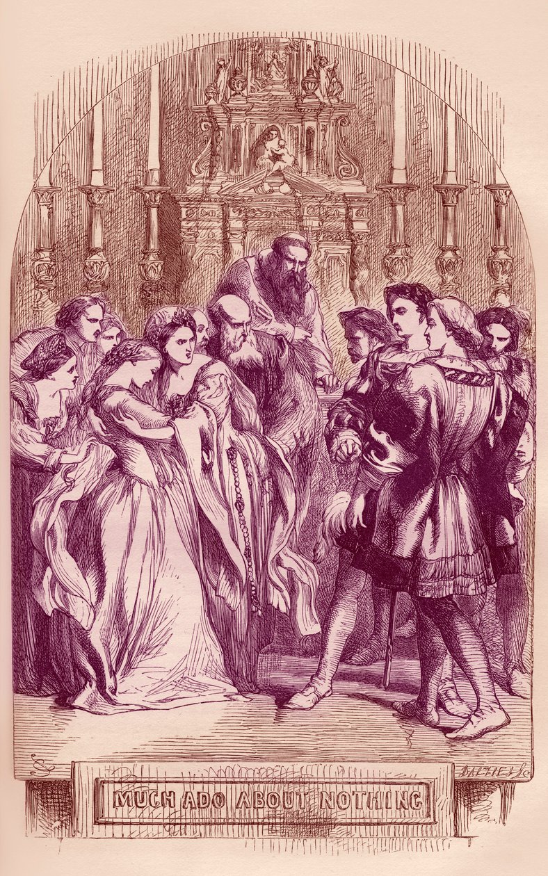 Mnoho povyku pro nic od Williama Shakespeara od John Gilbert