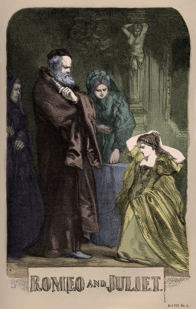 Romeo a Julie od Williama Shakespeara od John Gilbert