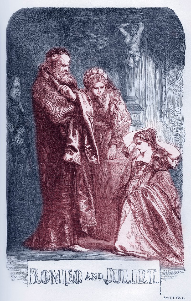 Romeo a Julie od Williama Shakespeara od John Gilbert