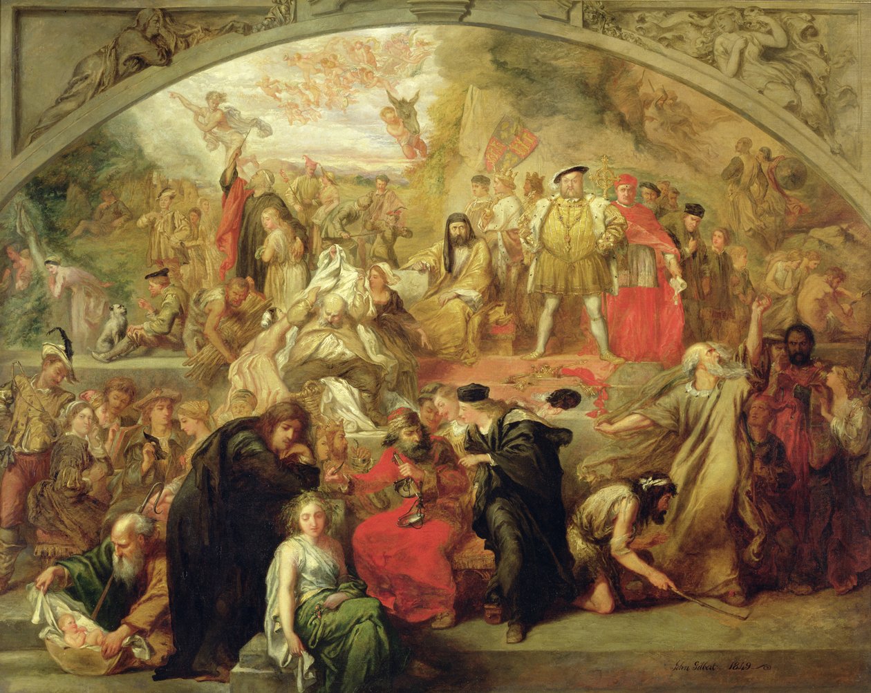 Hry Williama Shakespeara, 1849 od John Gilbert