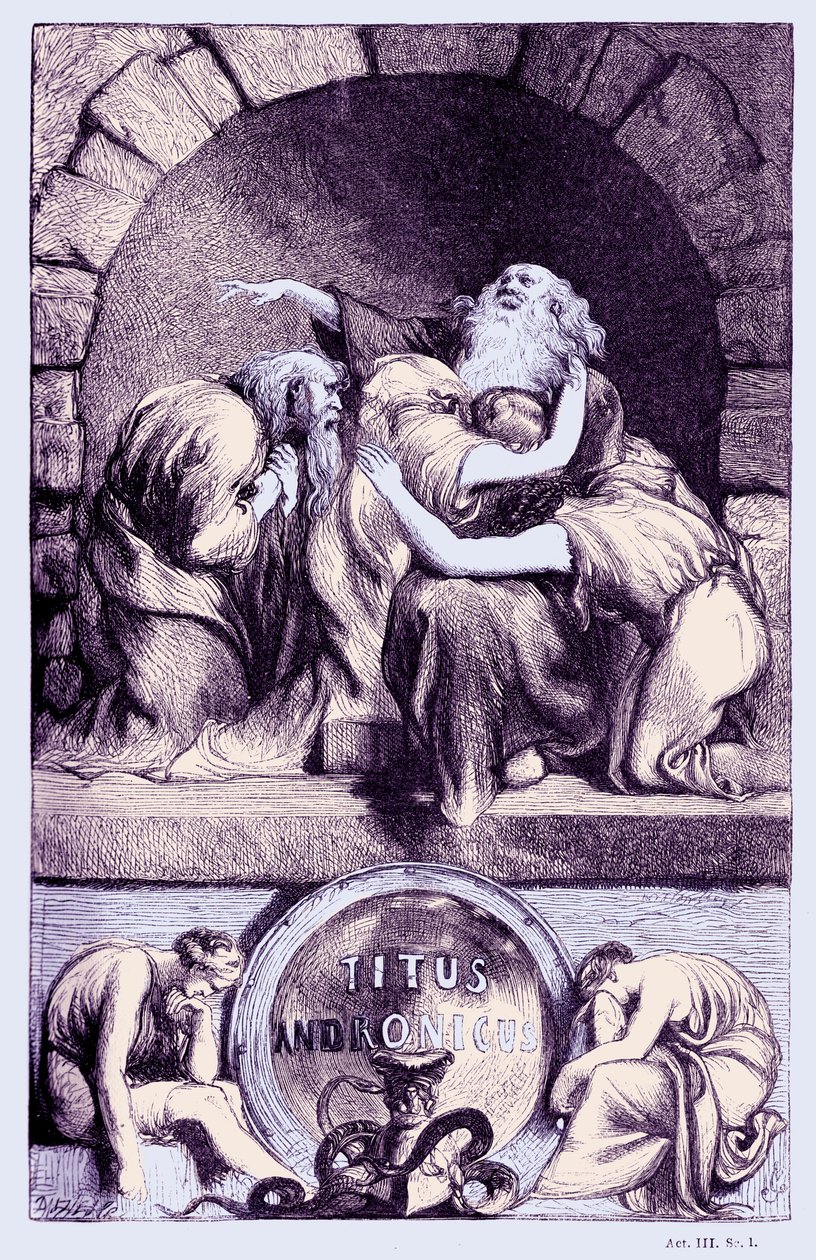 Titus Andronicus od John Gilbert