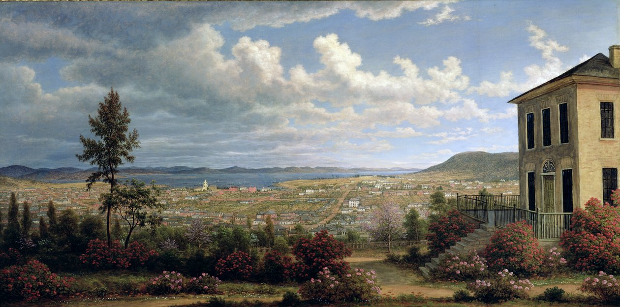 Město Hobart, kolem roku 1832 od John Glover