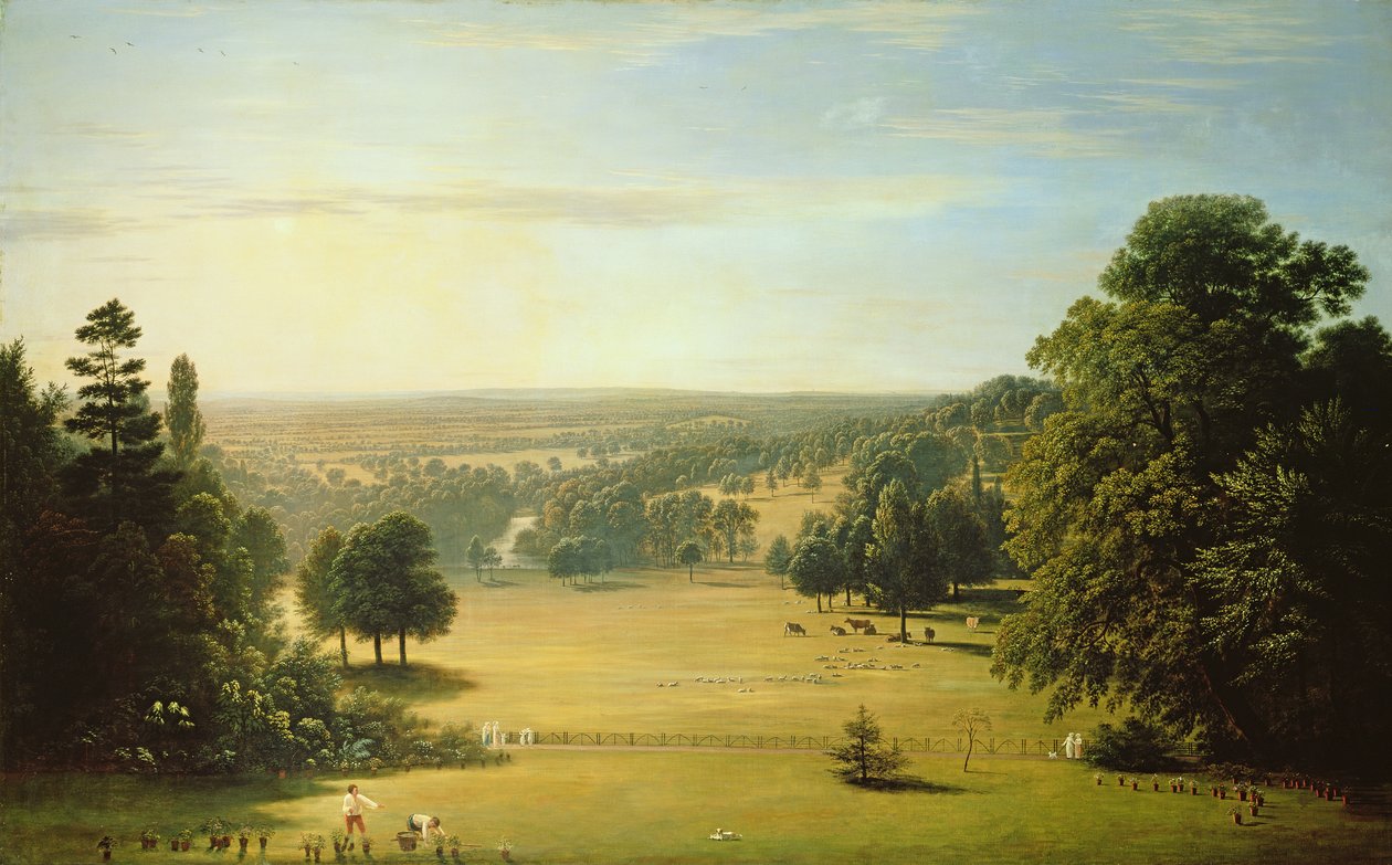 Pohled z vily lorda Northwicka v Harrow on the Hill od John Glover