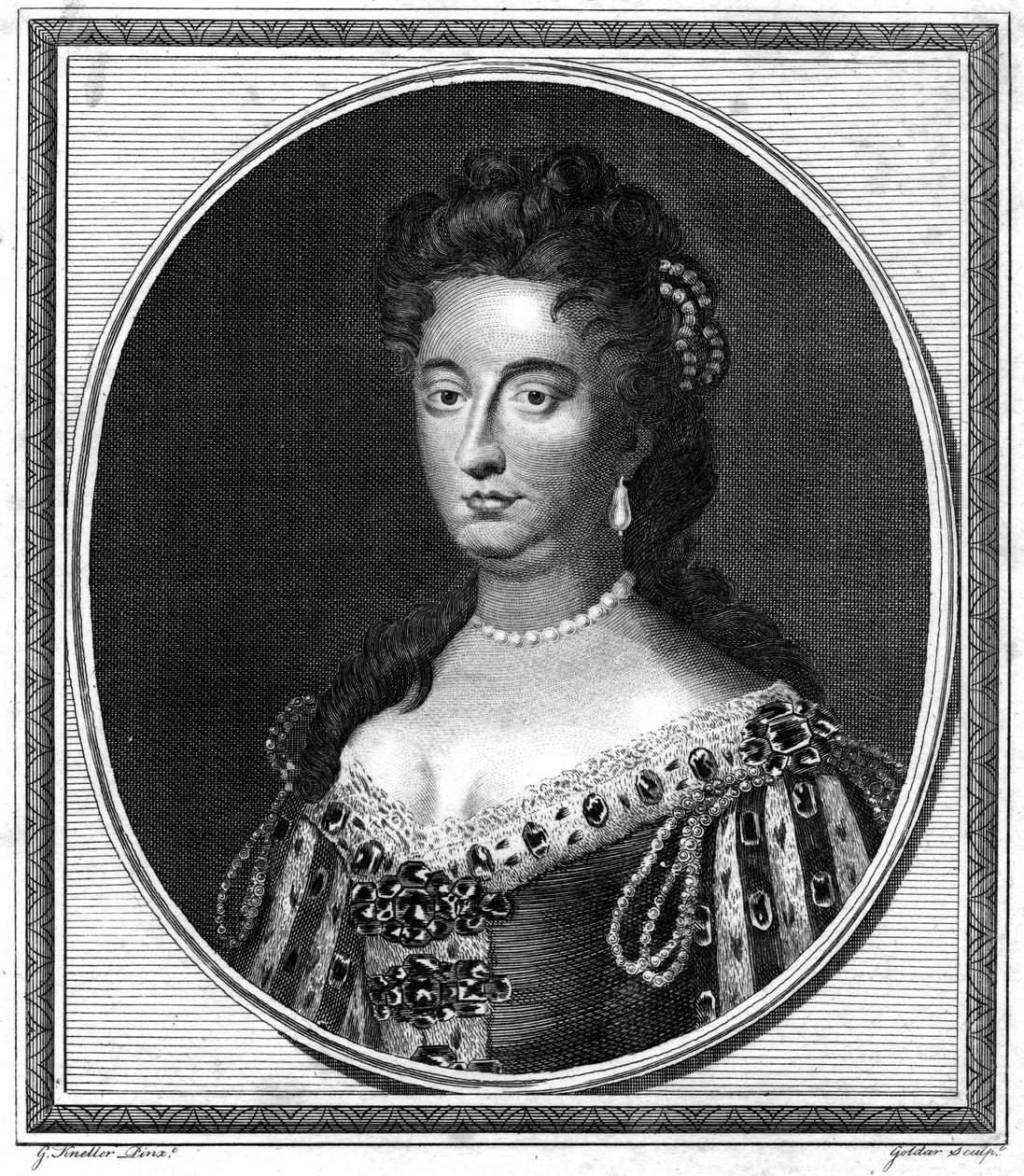 Královna Marie II. od John Goldar