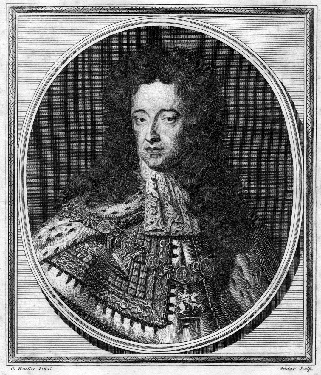 William III, král Anglie, Skotska a Irska, 1784. od John Goldar