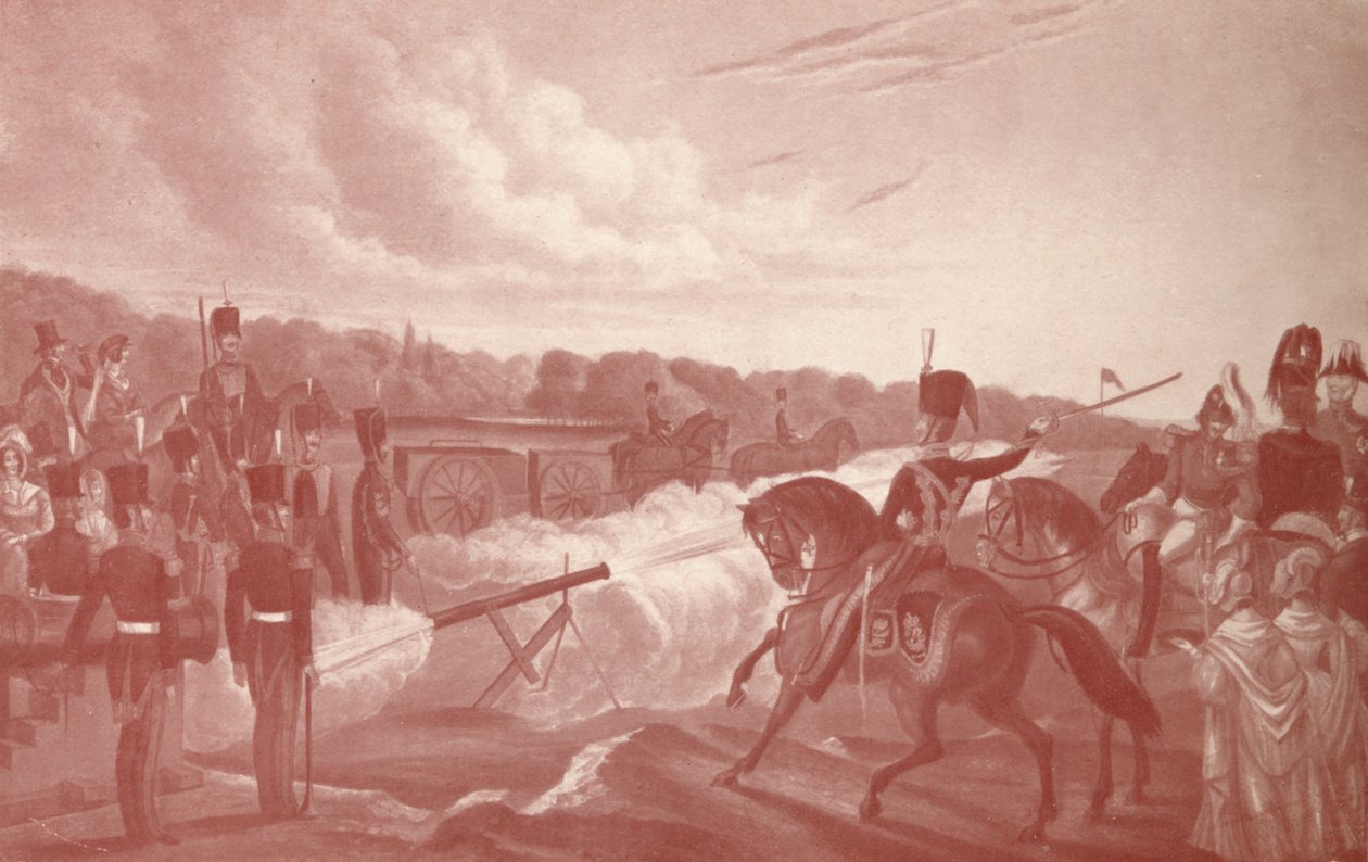 Raketová praxe v močálech, 1845 1909 od John Grant