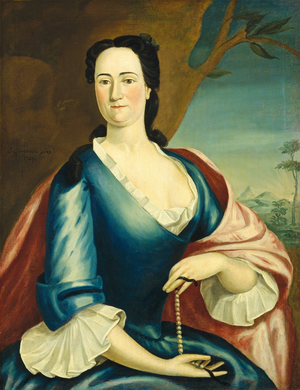Elizabeth Fulford Welshman, 1749. od John Greenwood
