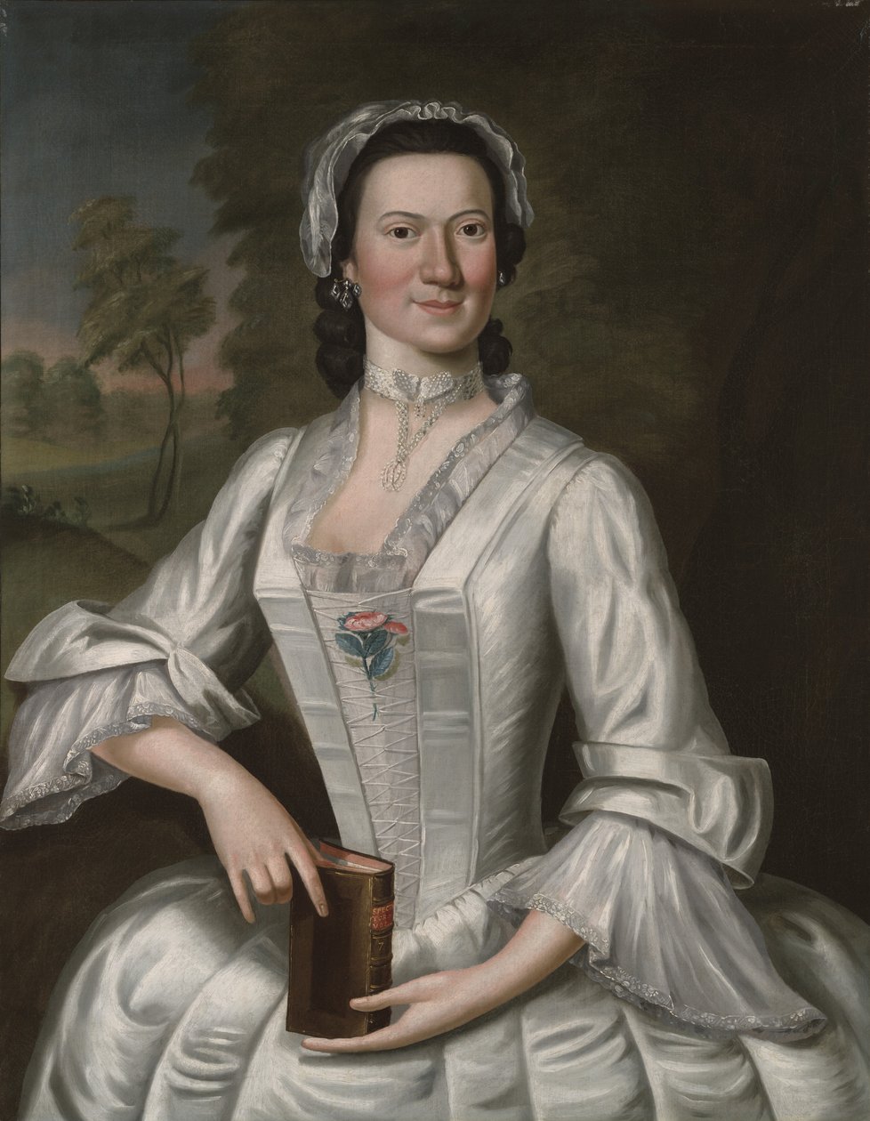 Elizabeth Moffatt Sherburne, kolem roku 1750 od John Greenwood