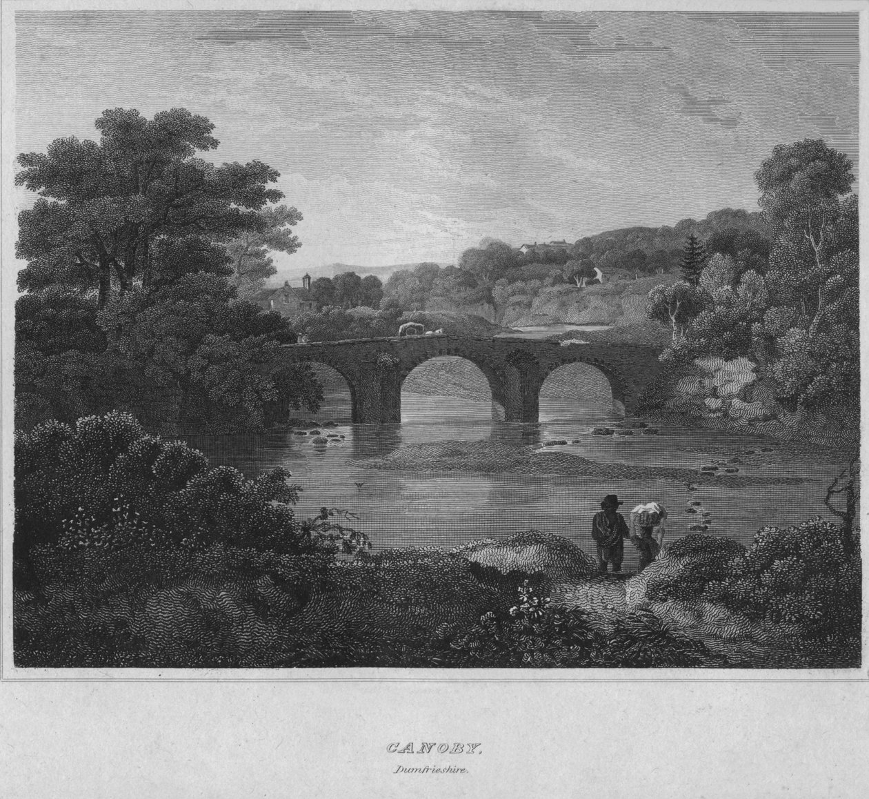 Canonbie, Dumfriesshire, 1814 od John Greig
