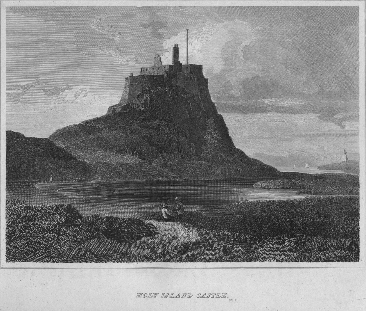 Hrad Svatý ostrov, 1814 od John Greig