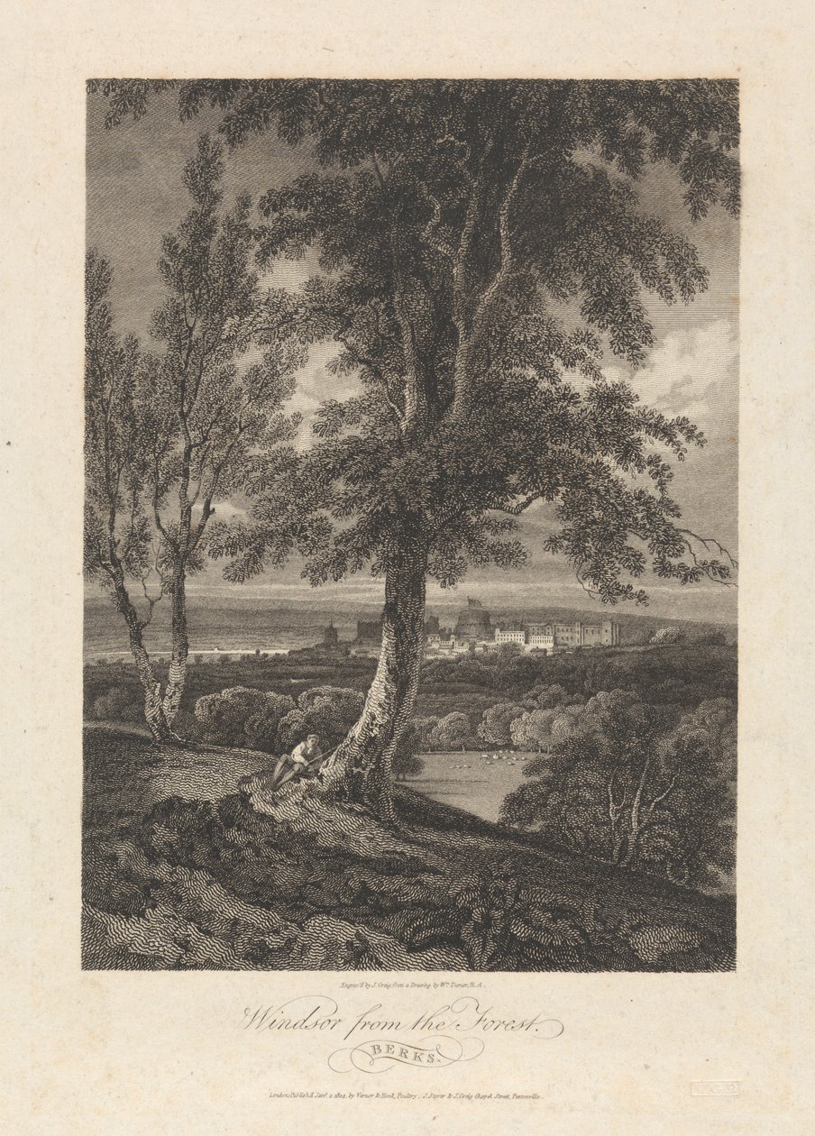 Windsor z lesa, Berks od John Greig