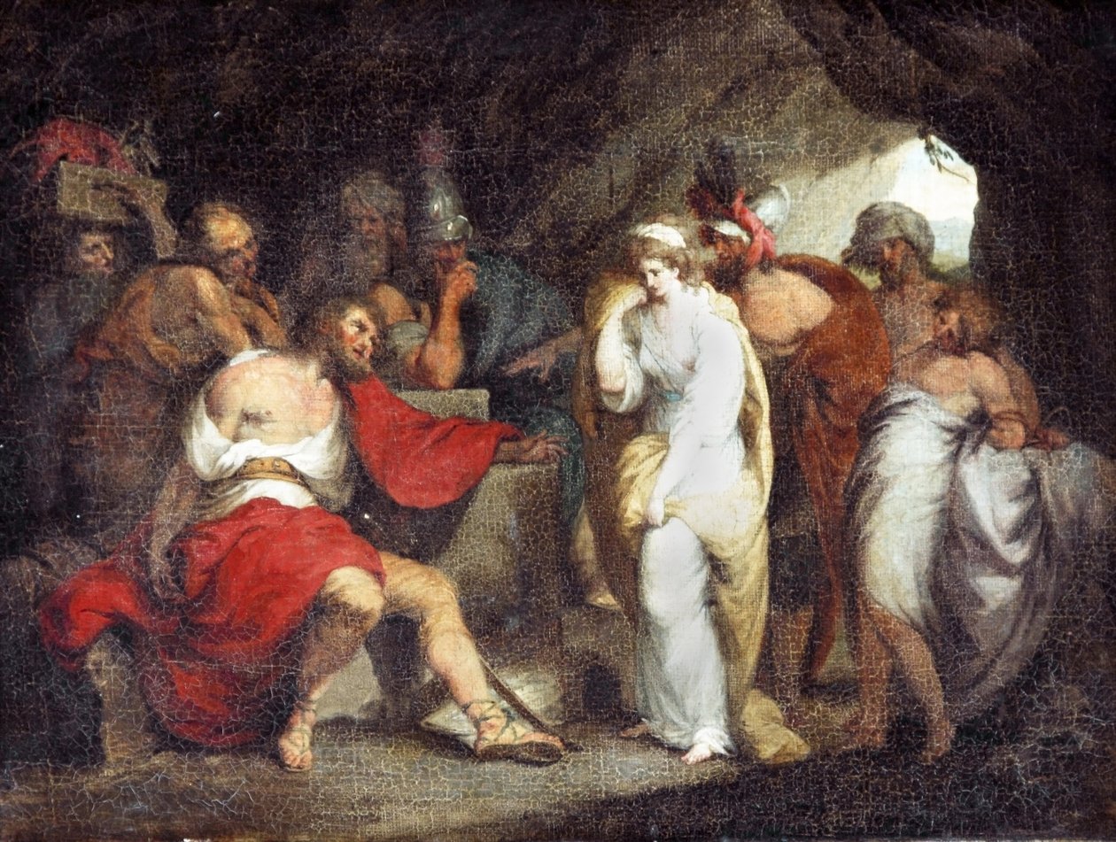 Zajatá panna od John Hamilton Mortimer
