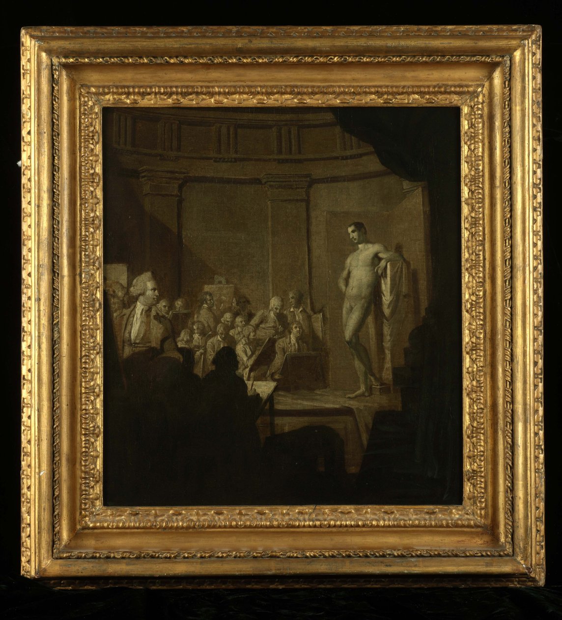 Akademie, kolem 1759-60 od John Hamilton Mortimer