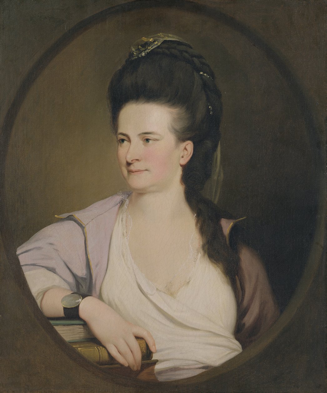 Neznámá žena, kolem roku 1770 od John Hamilton Mortimer