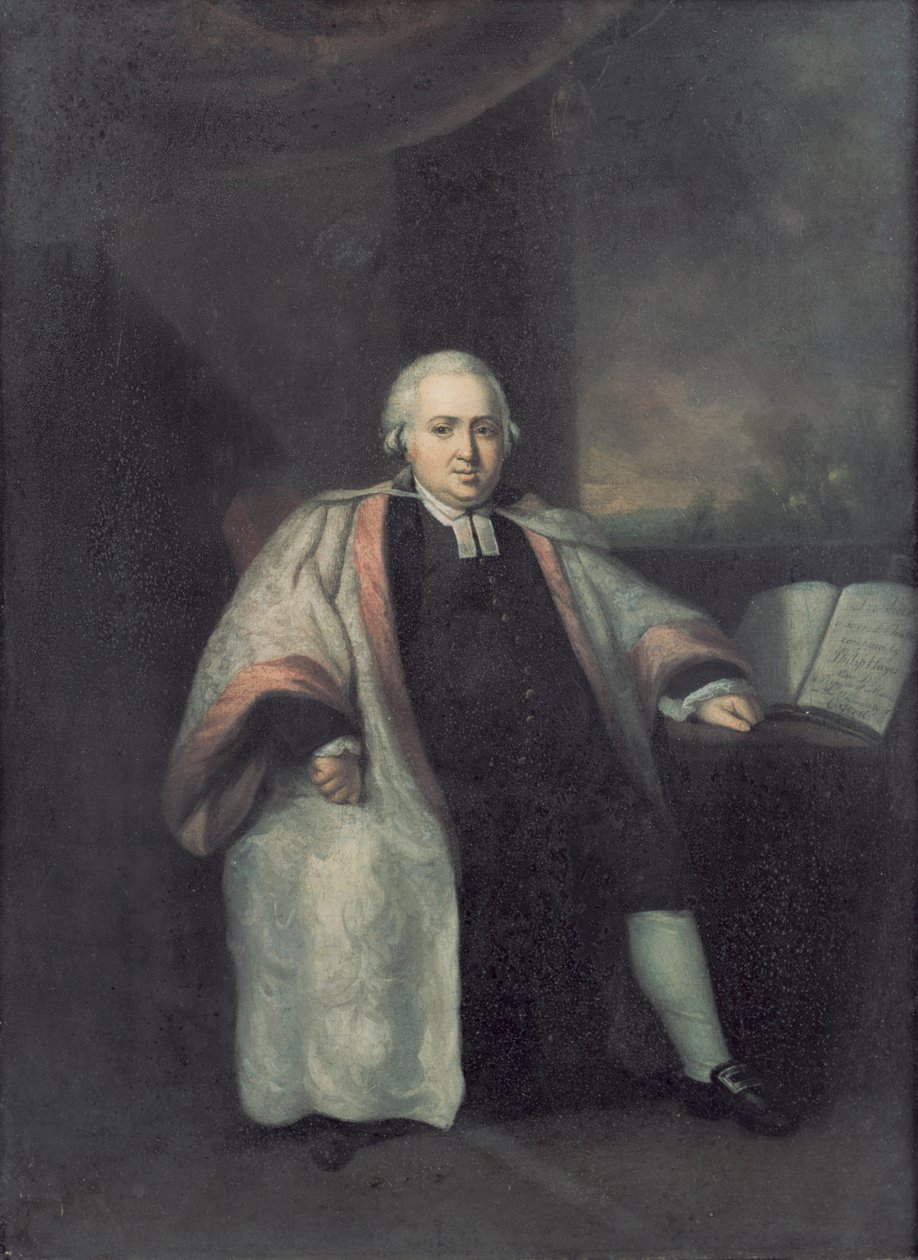 Dr Philip Hayes, 1788 od John Hamilton Mortimer