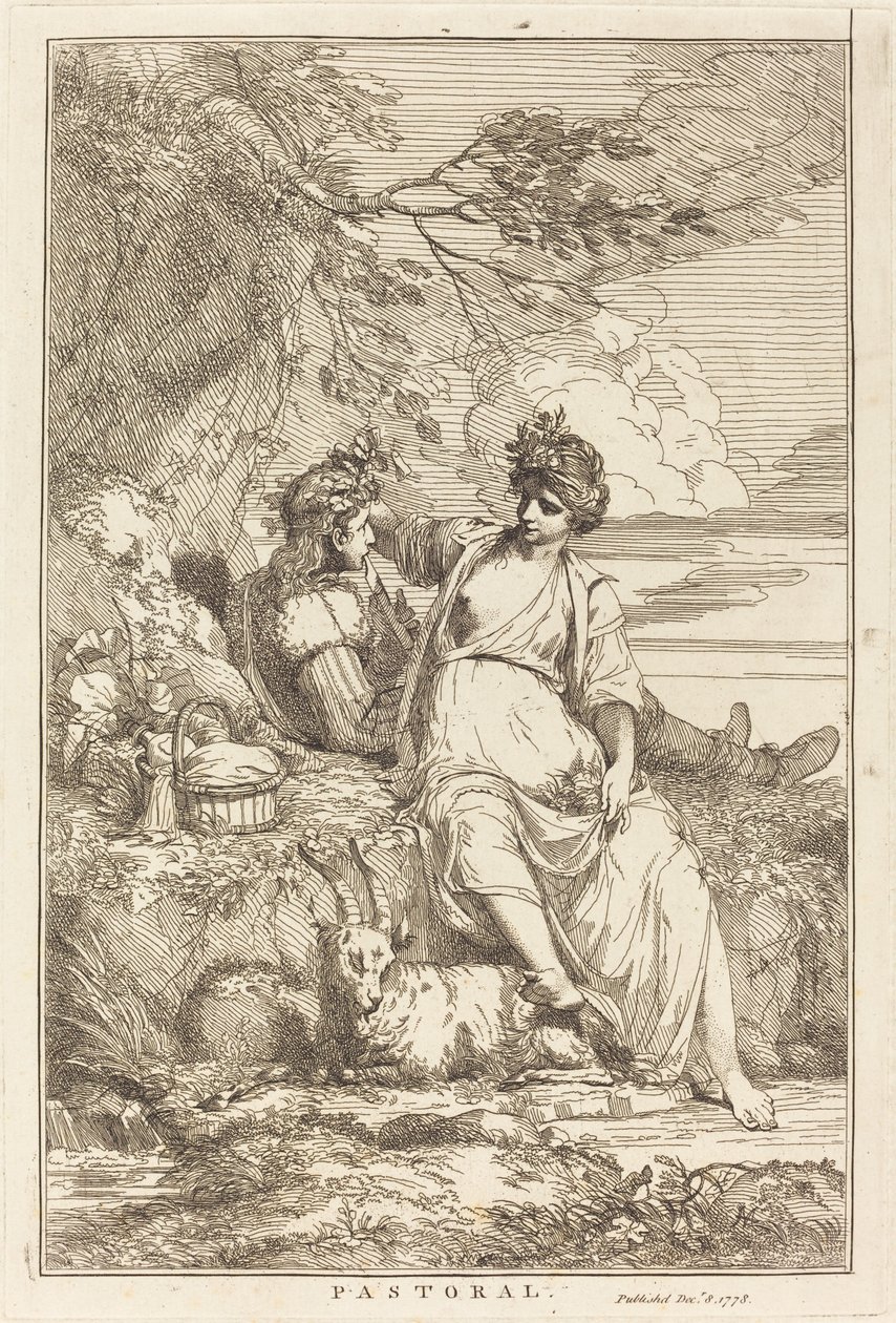 Pastorální od John Hamilton Mortimer