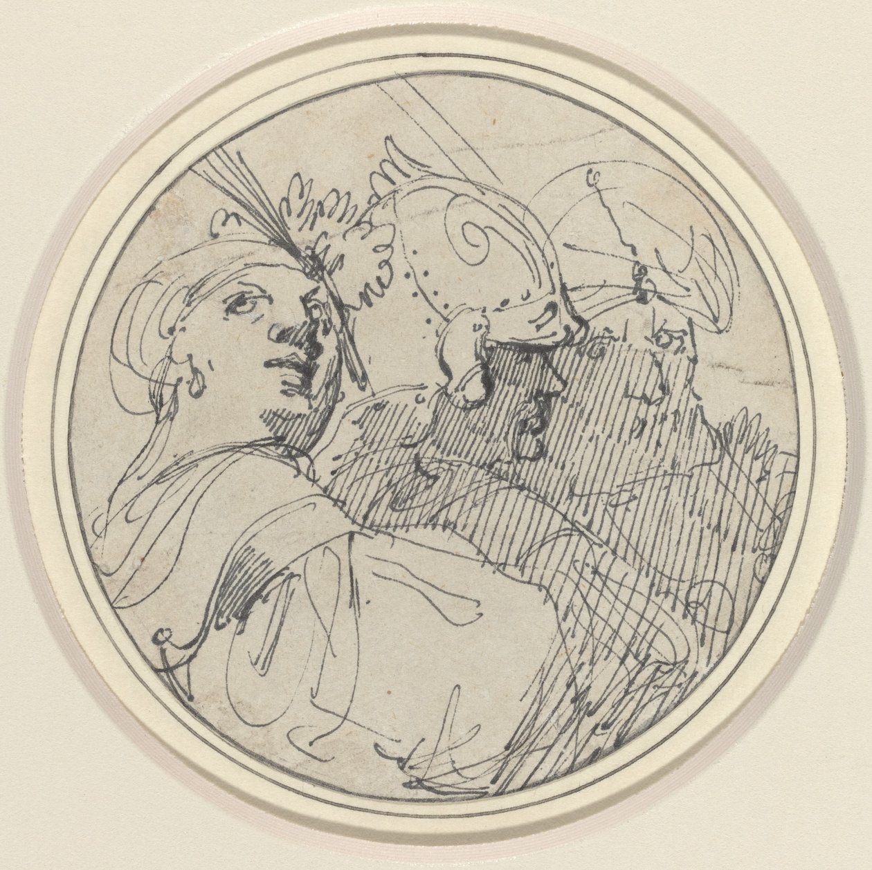 Tři orientální hlavy od John Hamilton Mortimer