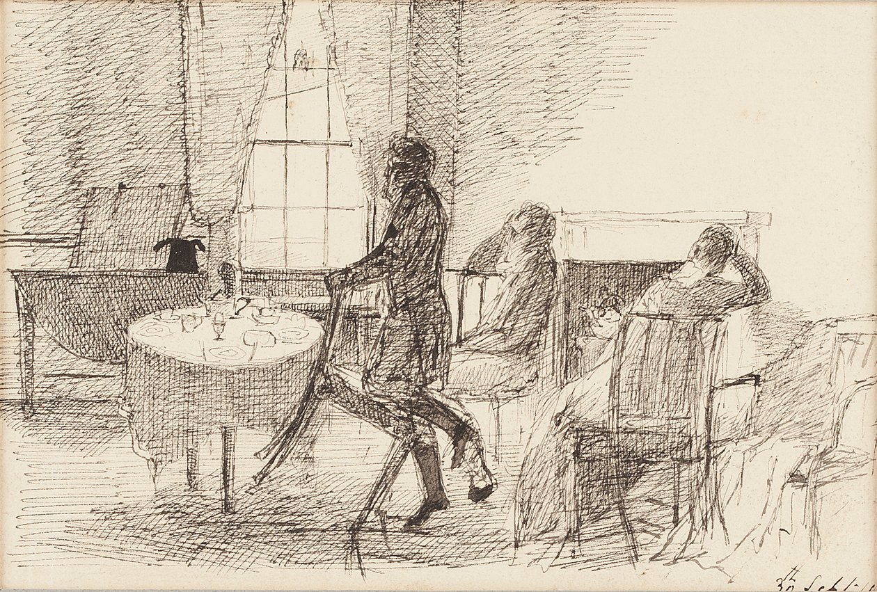 Snídaňový stůl, 1810 od John Harden