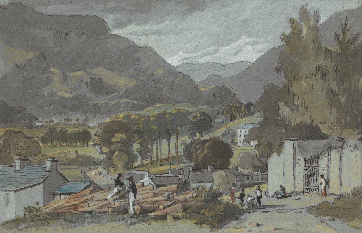 Z Church Hill, Ambleside od John Harden