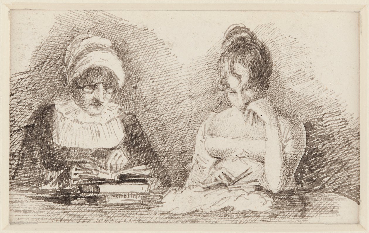 Jessy a paní H, 1806 od John Harden