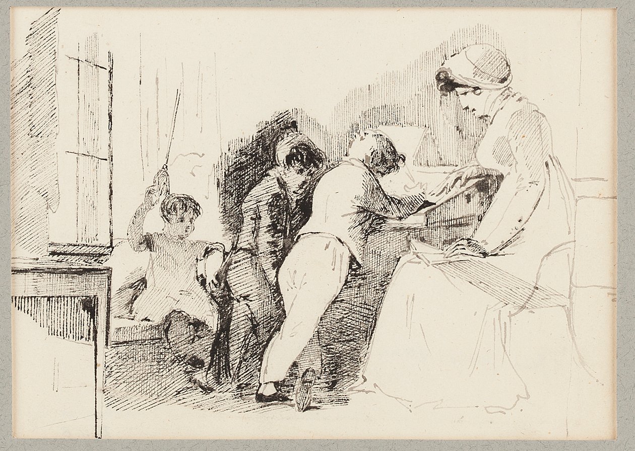 Jessy, Robert, Joseph a Sophie, 1818 od John Harden
