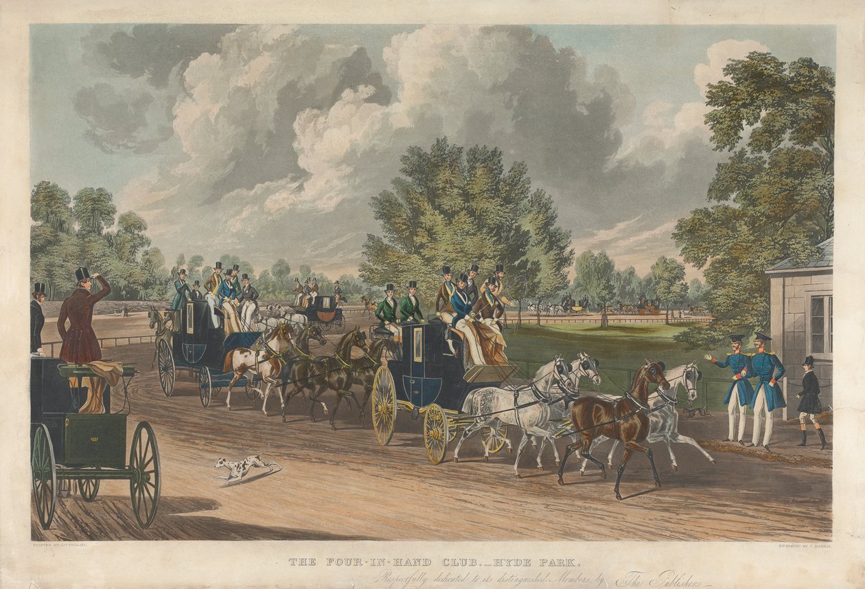Klub čtyř v ruce, Hyde Park od John Harris