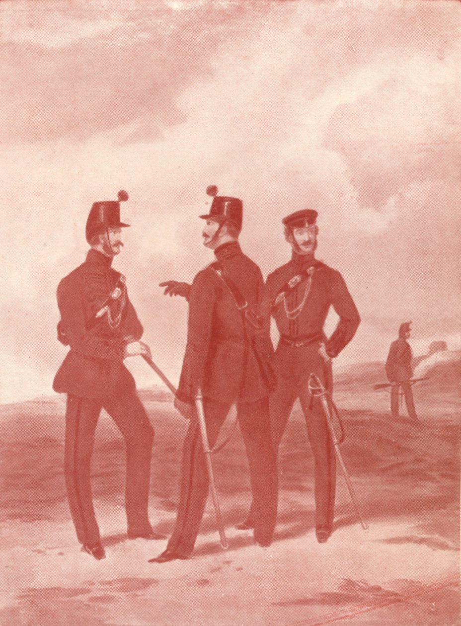 střelecká brigáda, c19. století, c1820-1870, 1909 od John Harris Junior