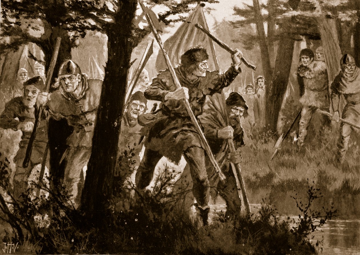 Povstání rolníků z Dalecarlie, 1434 od John Harris Valda