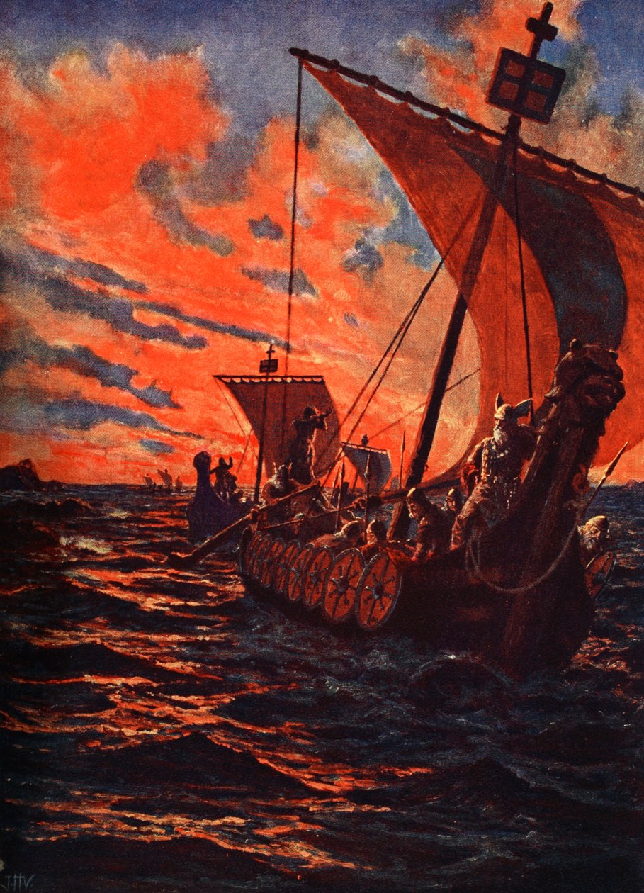 Návrat Vikingů od John Harris Valda