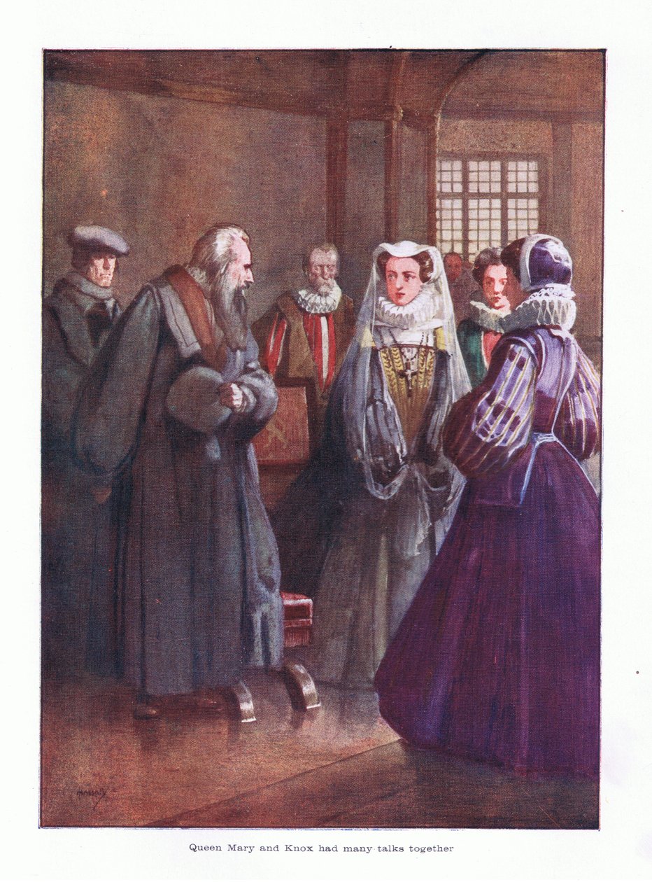 Queen Mary a Knot spolu měli mnoho rozhovorů od John Hassall