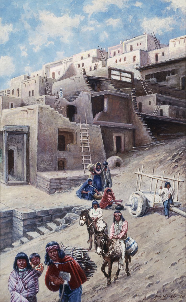 Village Village, 1900 od John Hauser
