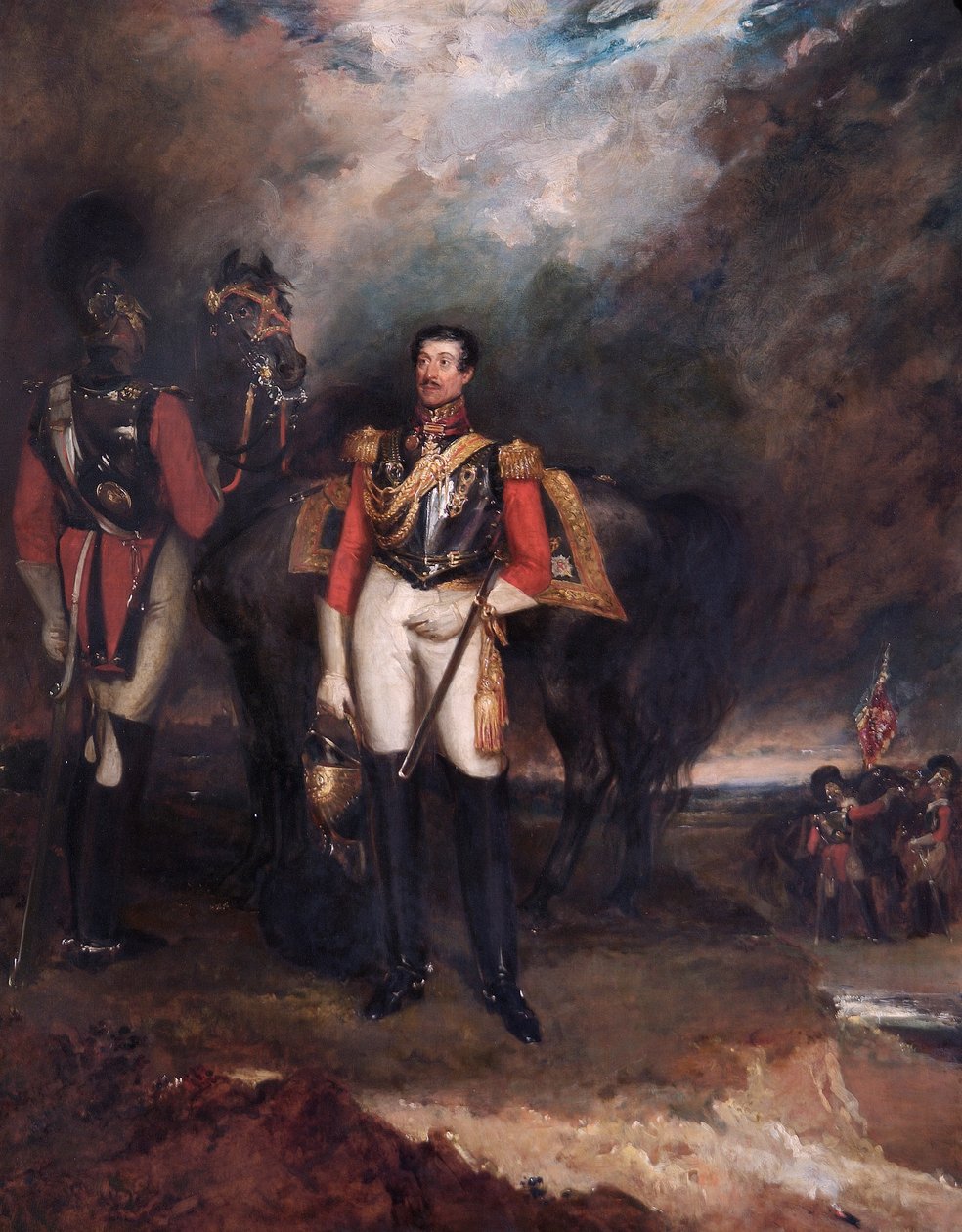 Stapleton Cotton (olej na plátně) od John Hayter
