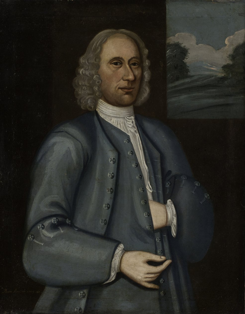 Koloniální Jacobus Van Slyke, 1735 od John Heaton