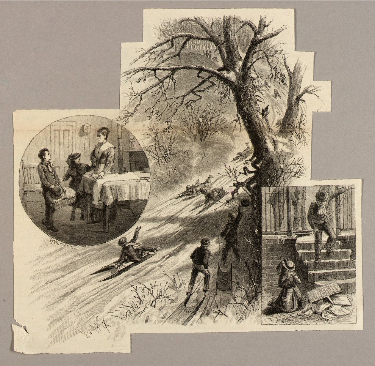 Scény z dětského života od John Henry Ellsworth Whitney