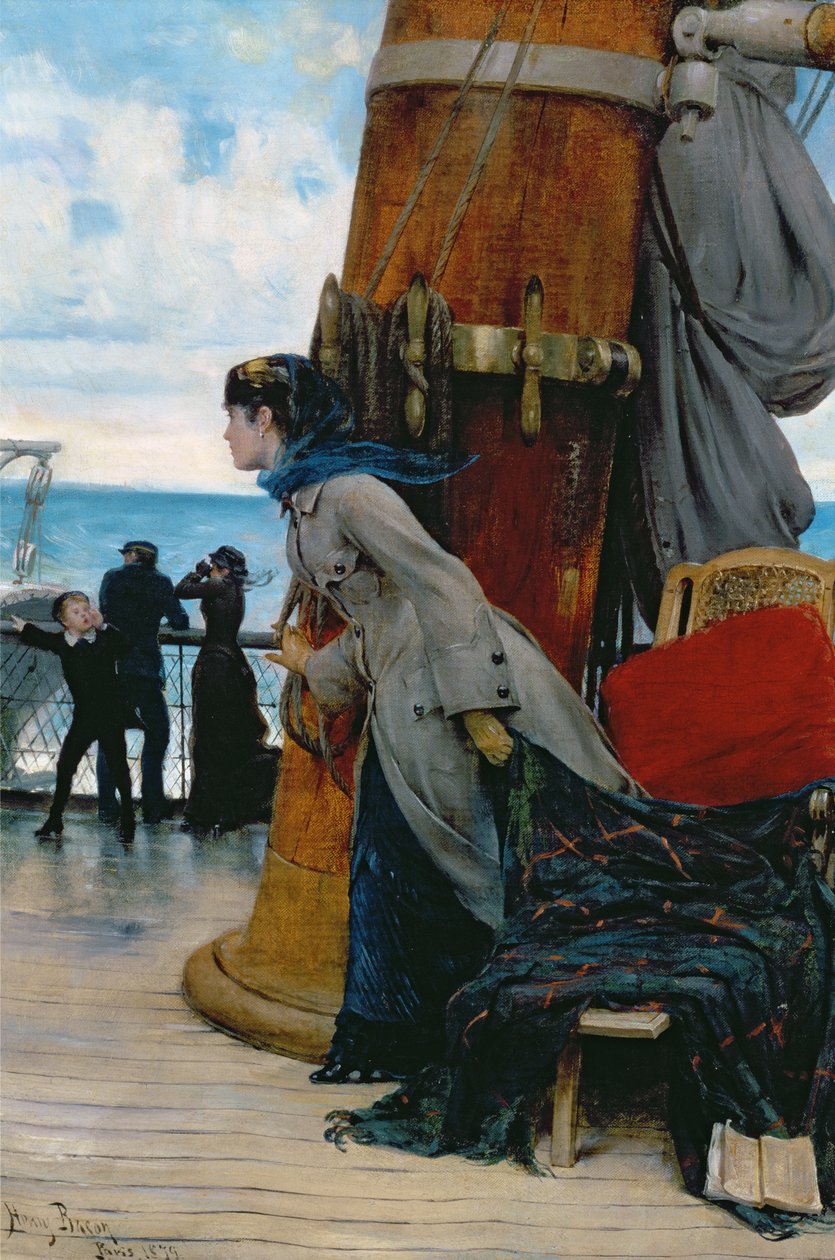 Cesta přes Atlantik, 1879 od John Henry Frederick Bacon