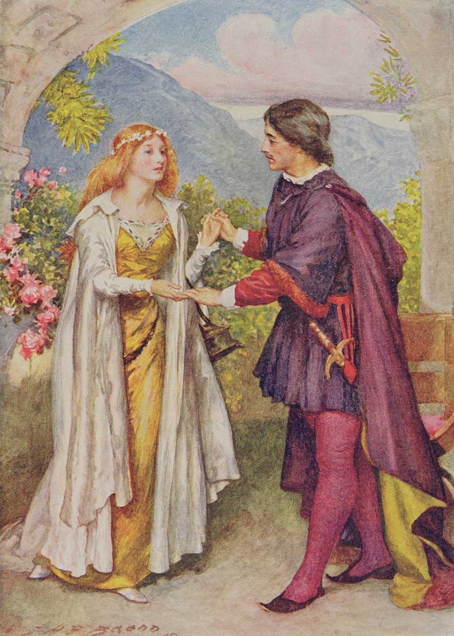 Hamlet a Ofélie z knihy "Children