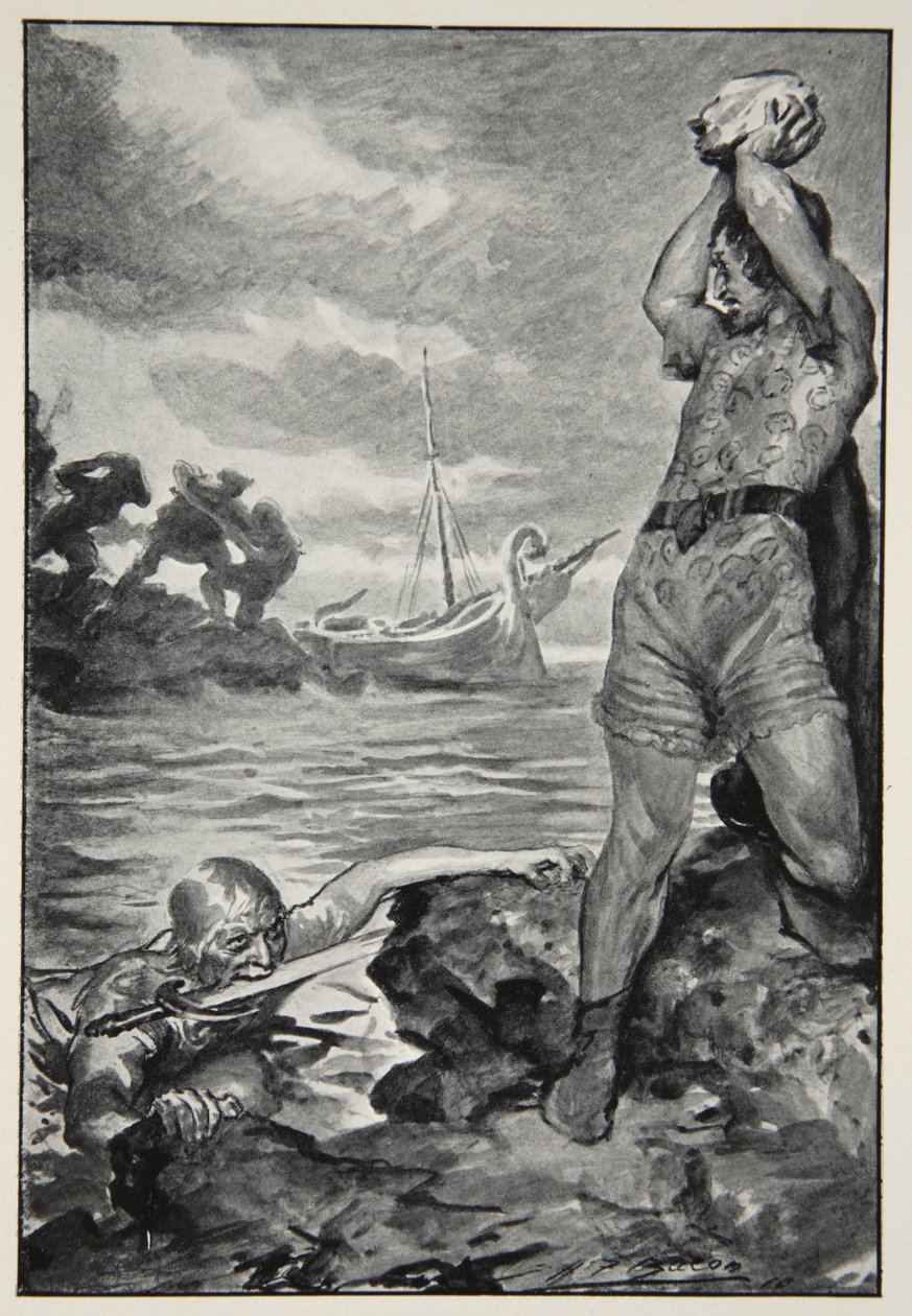 Thorbion zvedl obrovský kámen z 