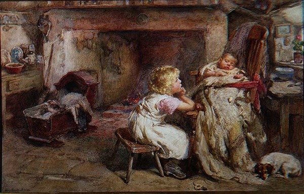 The Cottage Home od John Henry Henshall