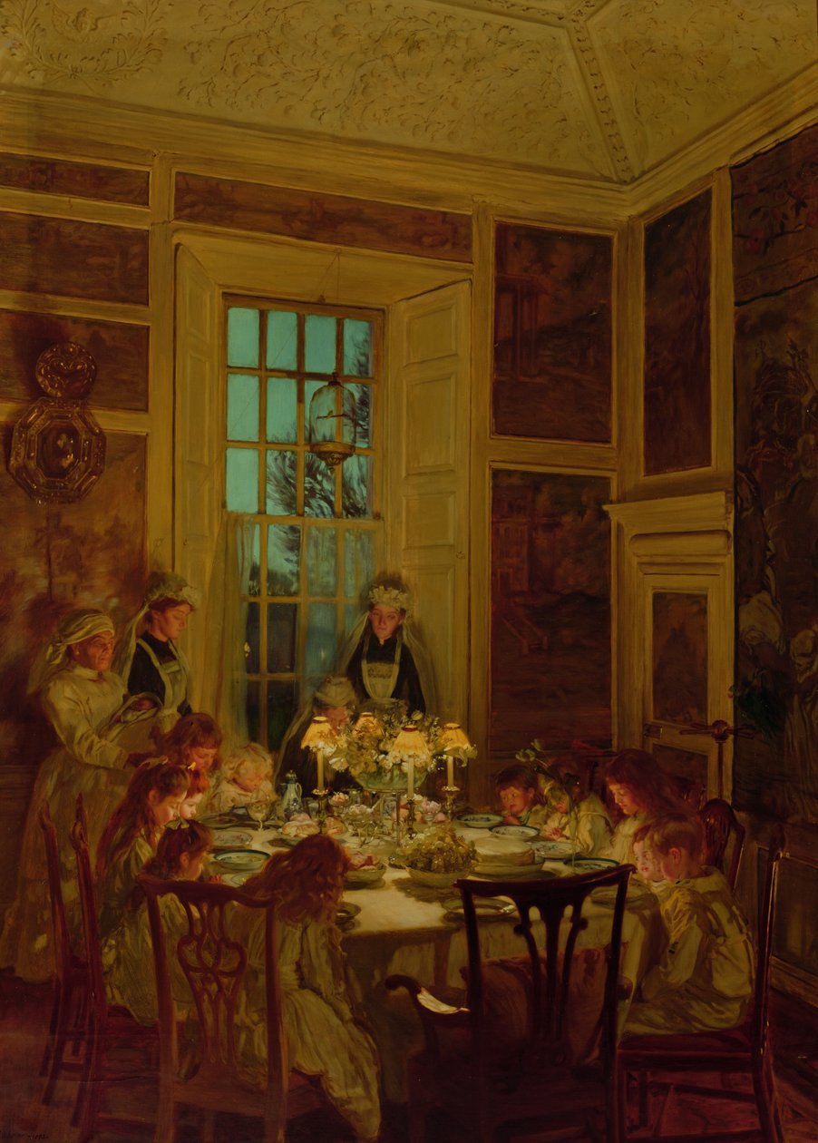 Narozeniny babičky, 1893 od John Henry Lorimer