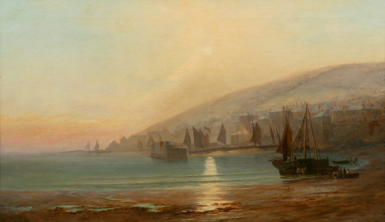 Prosincové ráno (v Mounts Bay) od John Henry Martin