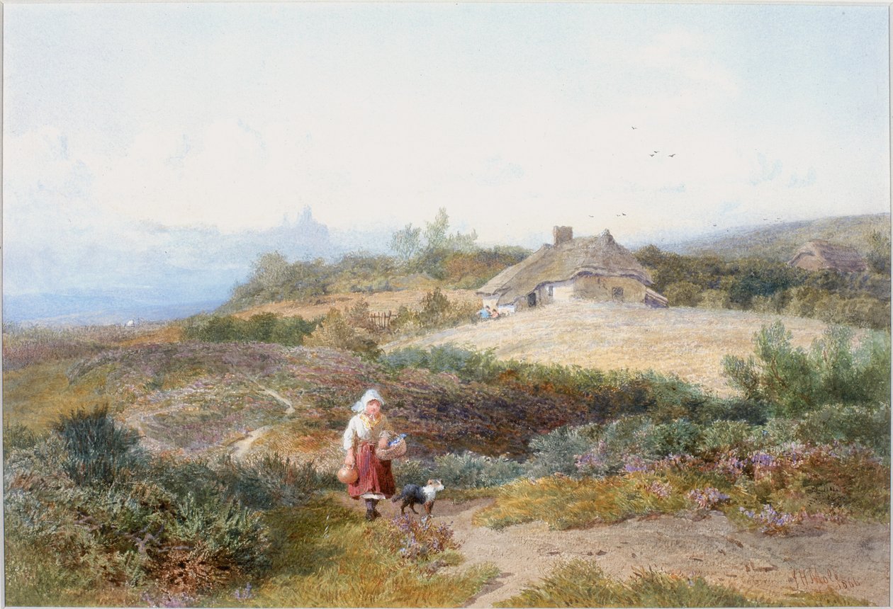 Chatová scéna (barva těla) od John Henry Mole