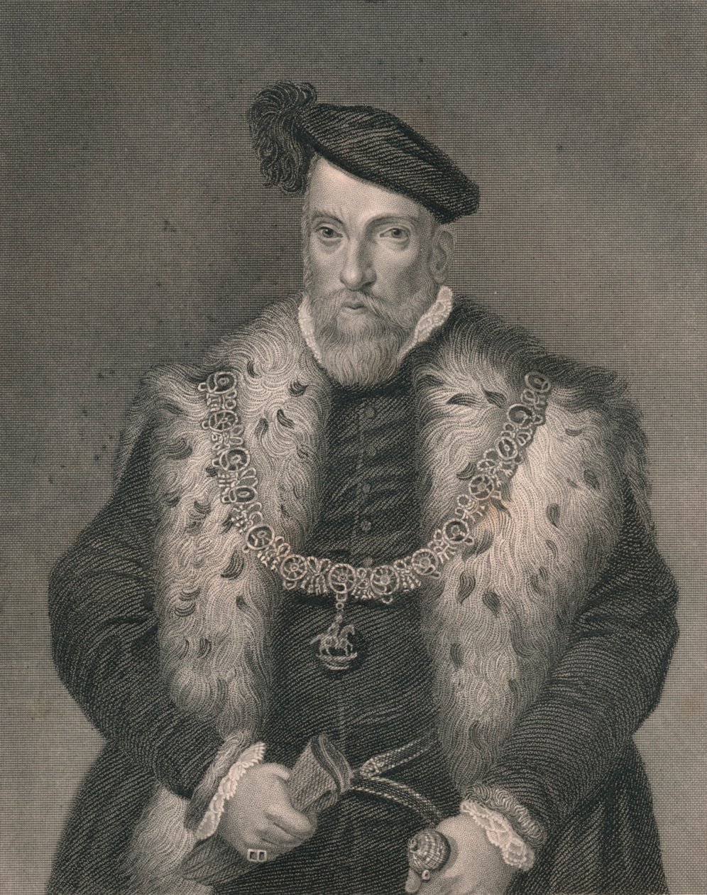 Henry Fitzalan, hrabě z Arundel, počátek poloviny 19. století. od John Henry Robinson
