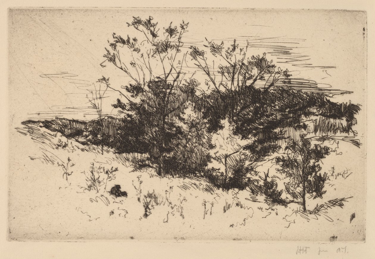 Podzimní Avondale od John Henry Twachtman