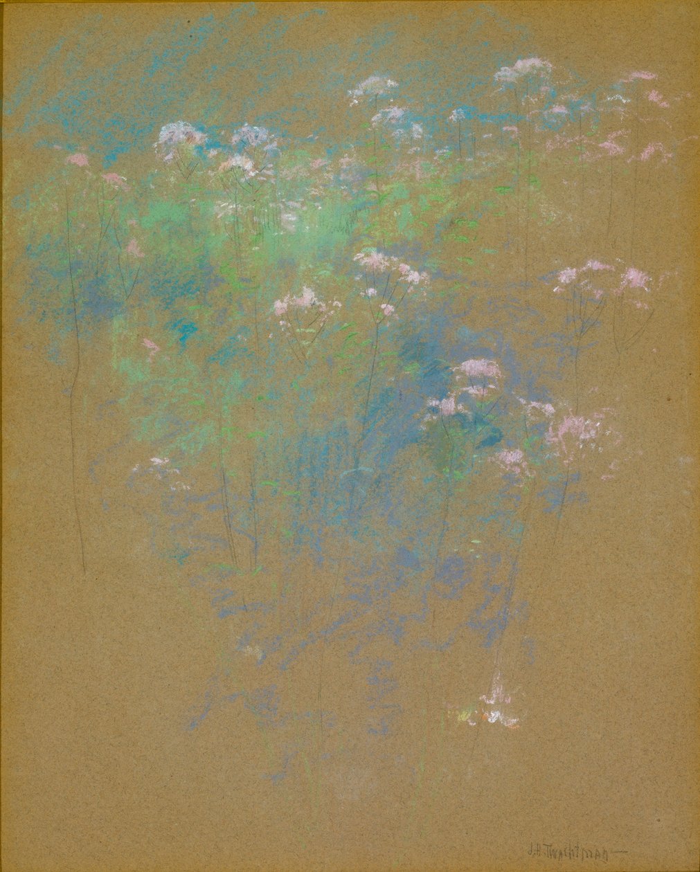 Květiny od John Henry Twachtman