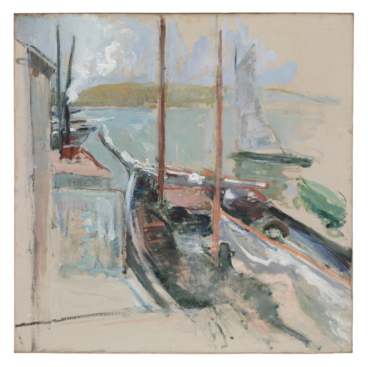 Přístavní scéna od John Henry Twachtman
