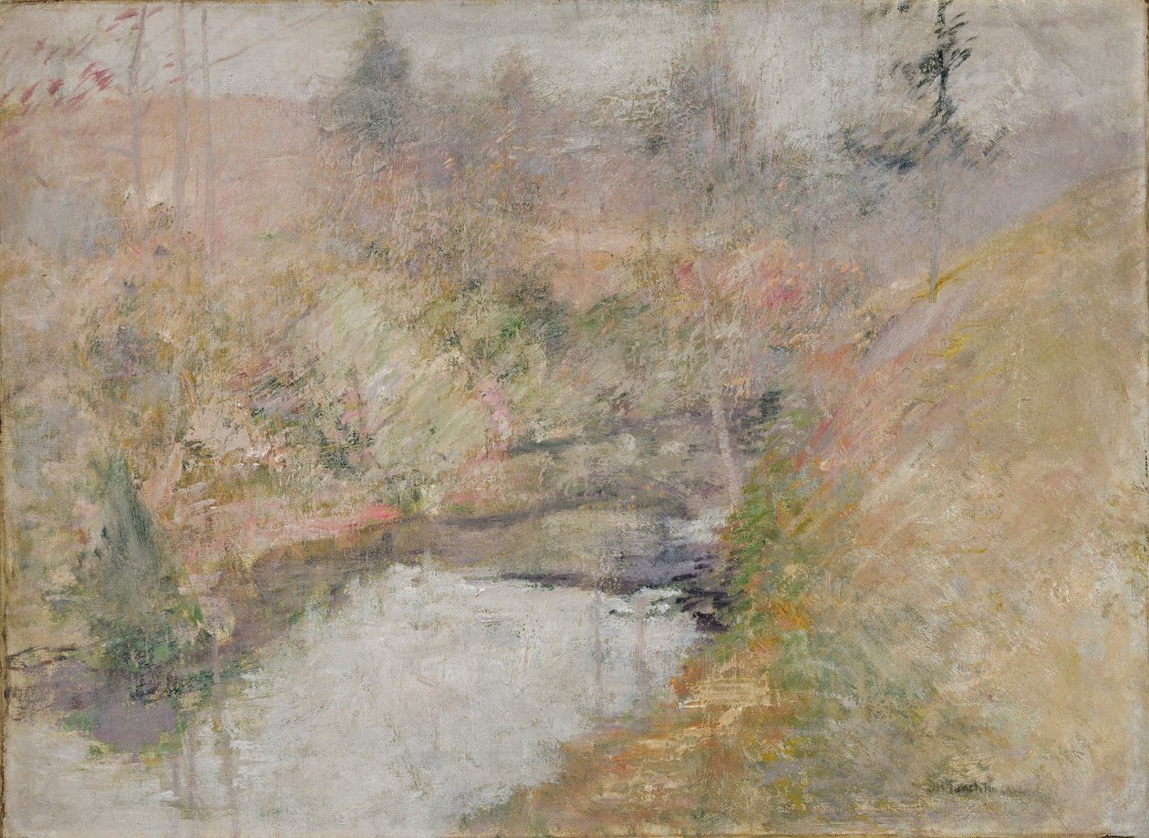 Bazén Hemlock Pool od John Henry Twachtman