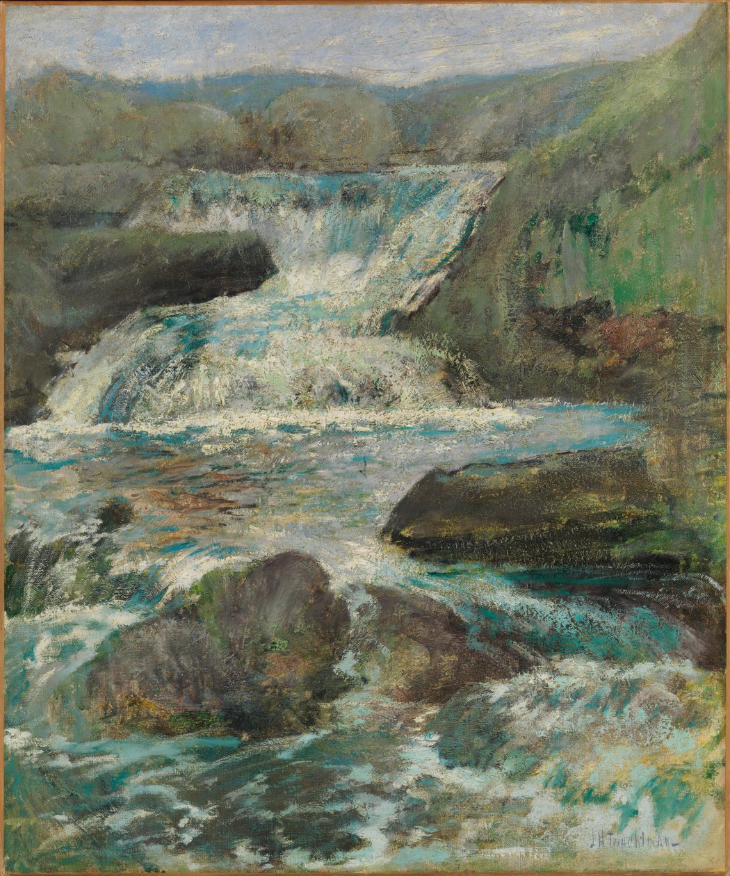 Vodopády Horseneck od John Henry Twachtman