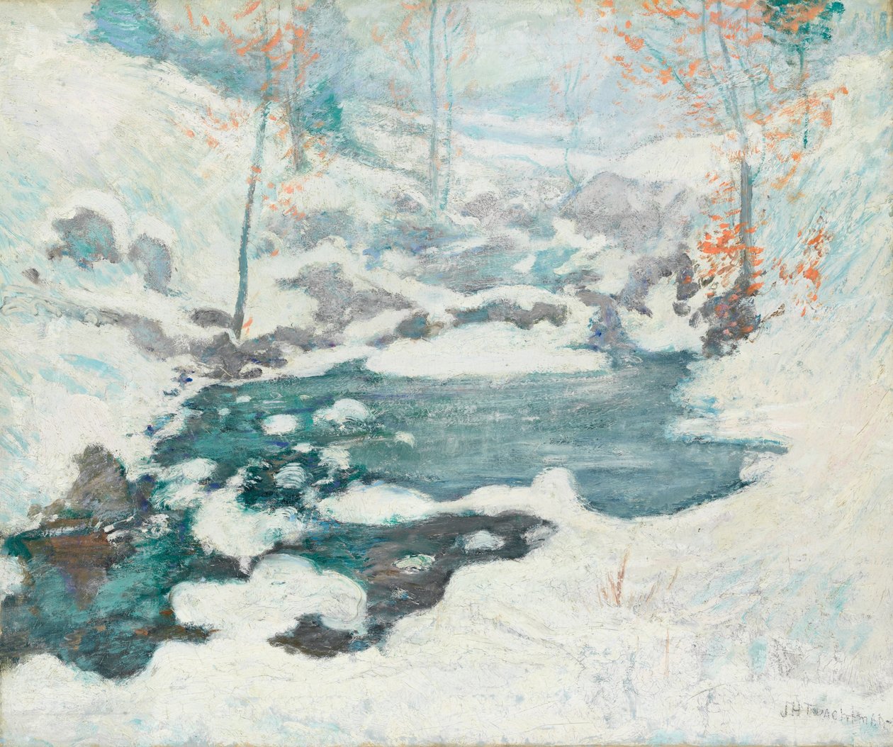 Icebound od John Henry Twachtman