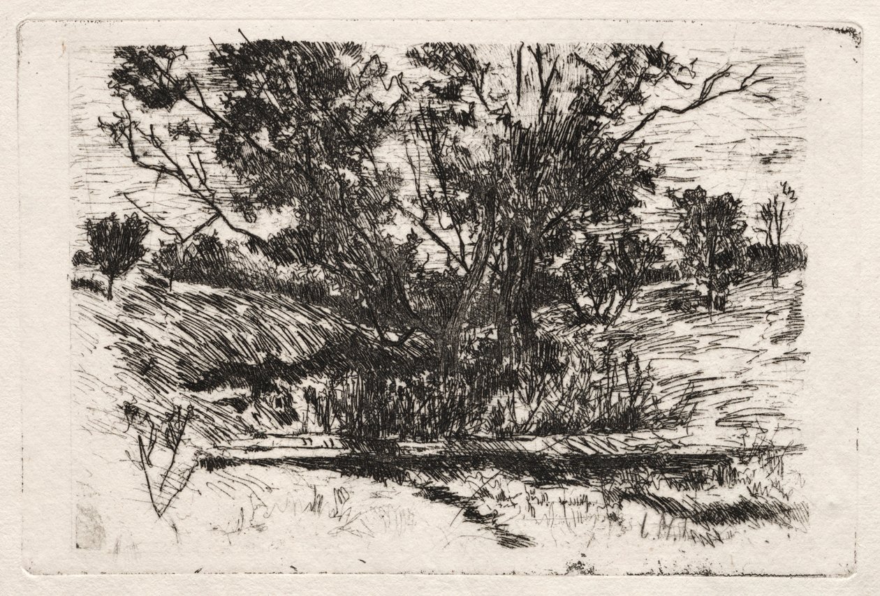 Nedaleko Cincinnati, Ohio. od John Henry Twachtman