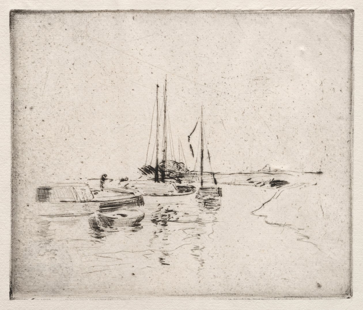 Nedaleko Dordrechtu. od John Henry Twachtman